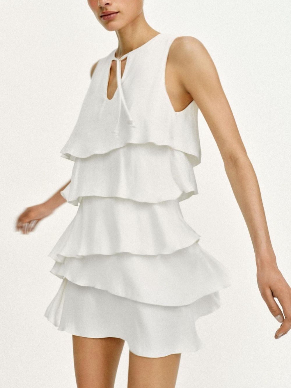 Zara Short Ruffled Dress